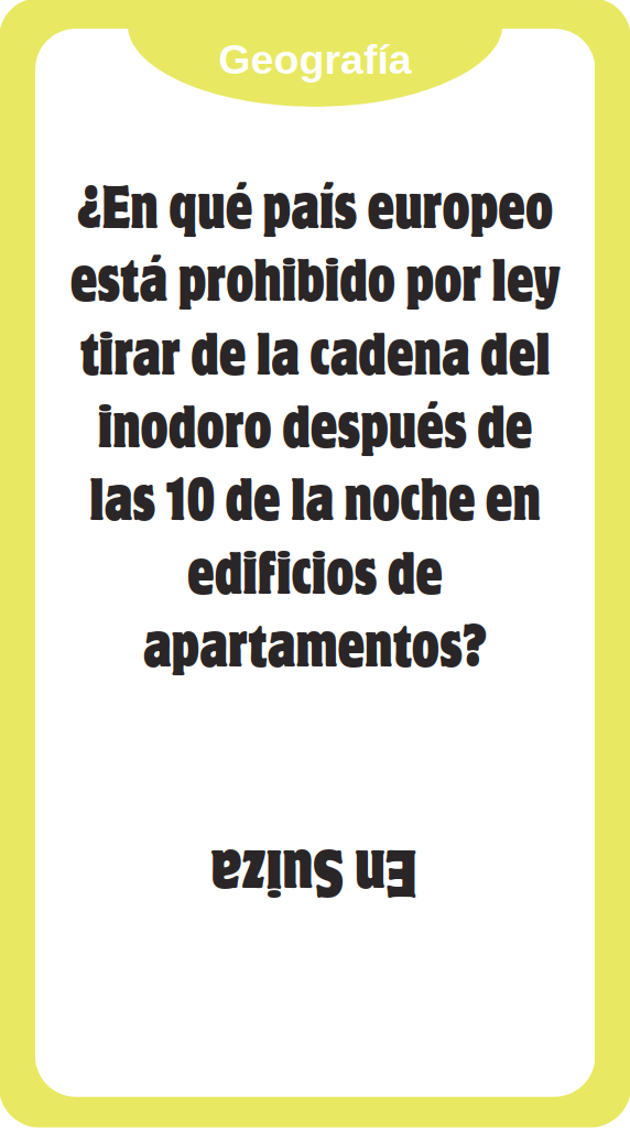 Carta de Geografía